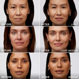 LAURA GELLER Quench-n-Tint Tinted Moisturizer shade selection