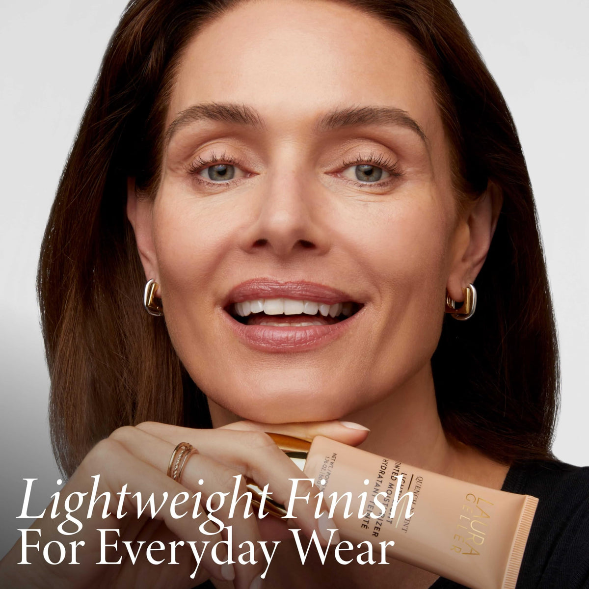 LAURA GELLER Quench-n-Tint Tinted Moisturizer texture close-up