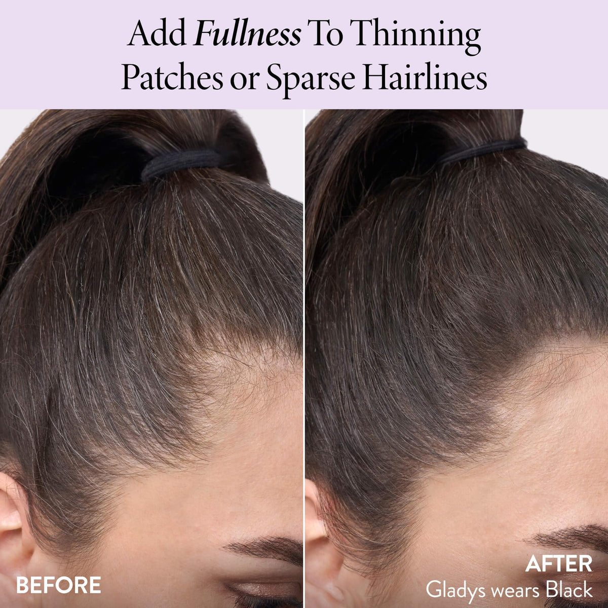 LAURA GELLER Root Touch-Up Hair & Brows Black lifestyle shot