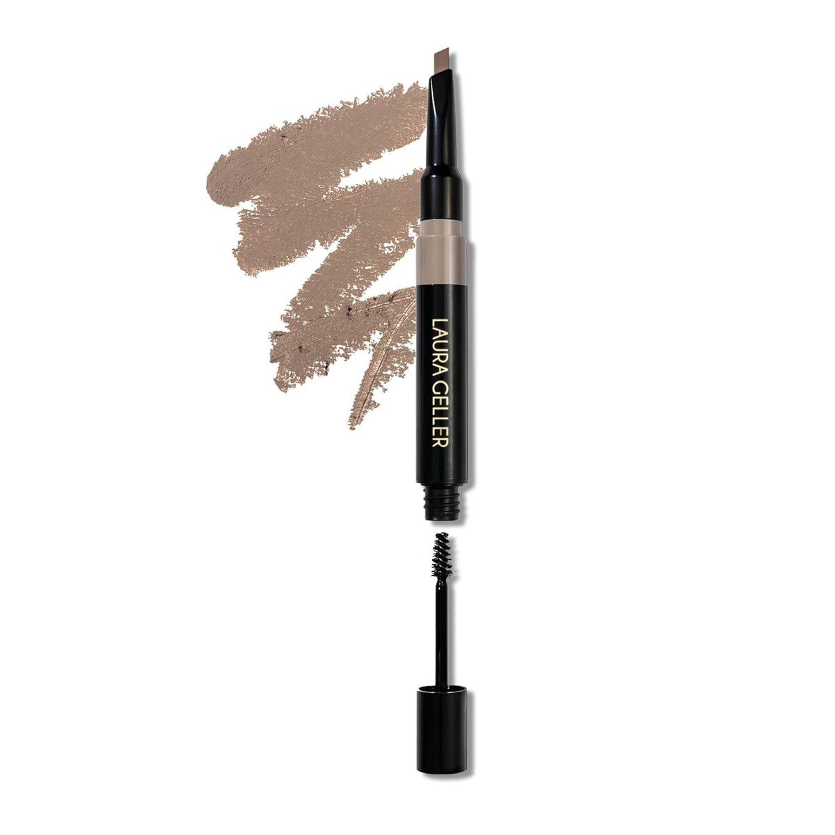 LAURA GELLER Sculpt-n-Stay 2-in-1 Eyebrow Pencil & Gel in Blonde front view