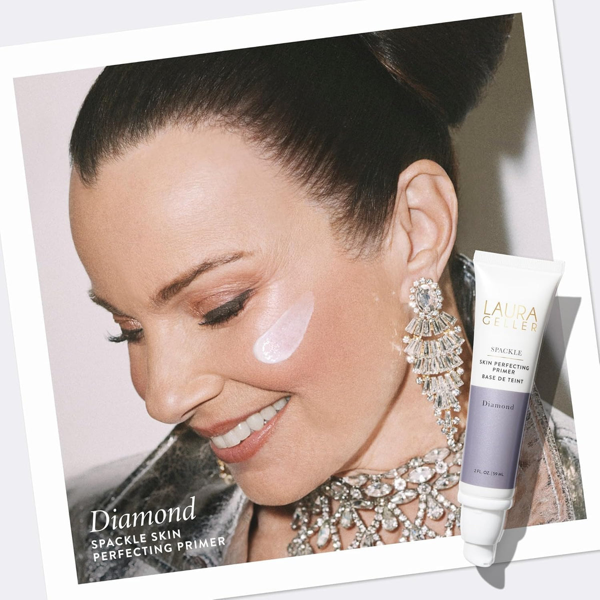 LAURA GELLER Spackle Diamond Primer 2 Fl Oz side view