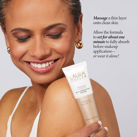 LAURA GELLER Spackle Makeup Primer Champagne Glow texture close-up