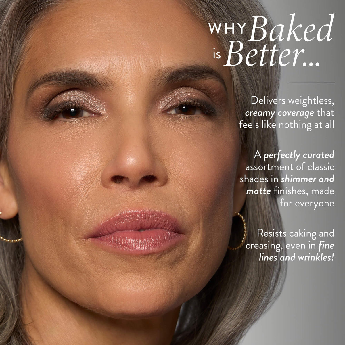 LAURA GELLER The Delectables Eyeshadow Palette swatches on skin