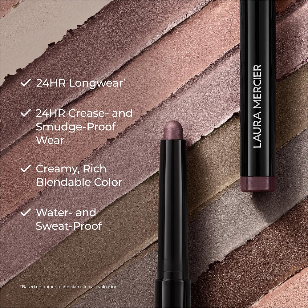 Laura Mercier Caviar Stick Cream Eyeshadow in use on model