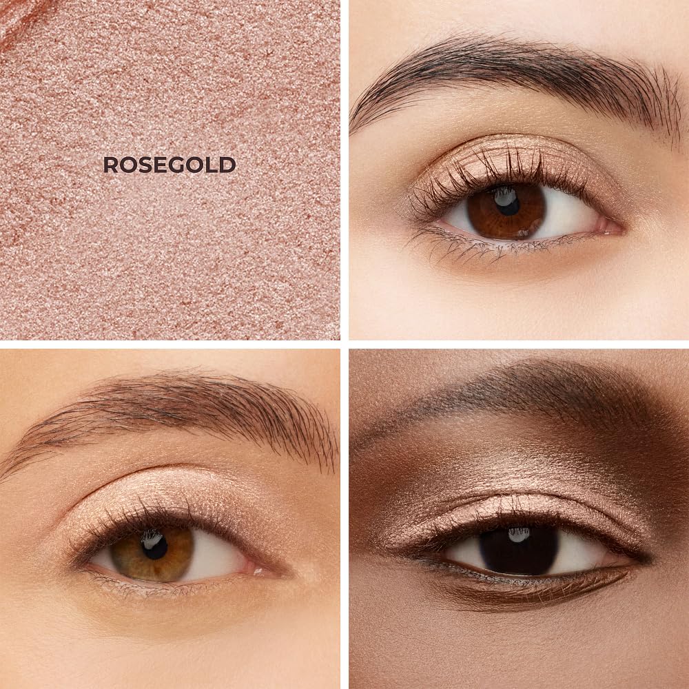 Laura Mercier Caviar Stick Cream Eyeshadow Mini Rosegold swatch on skin