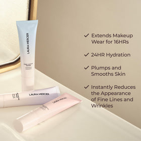 Laura Mercier Flawless Mini Set Duo in a festive holiday setting