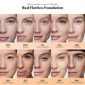 Laura Mercier Real Flawless Liquid Foundation 2C2 Soft Sand packaging