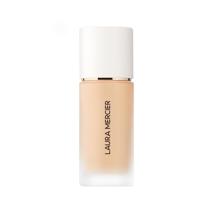 Laura Mercier Real Flawless Liquid Foundation front view 2N1 Cashew
