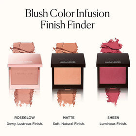 Laura Mercier RoseGlow Blush Color Infusion Peach Shimmer swatch