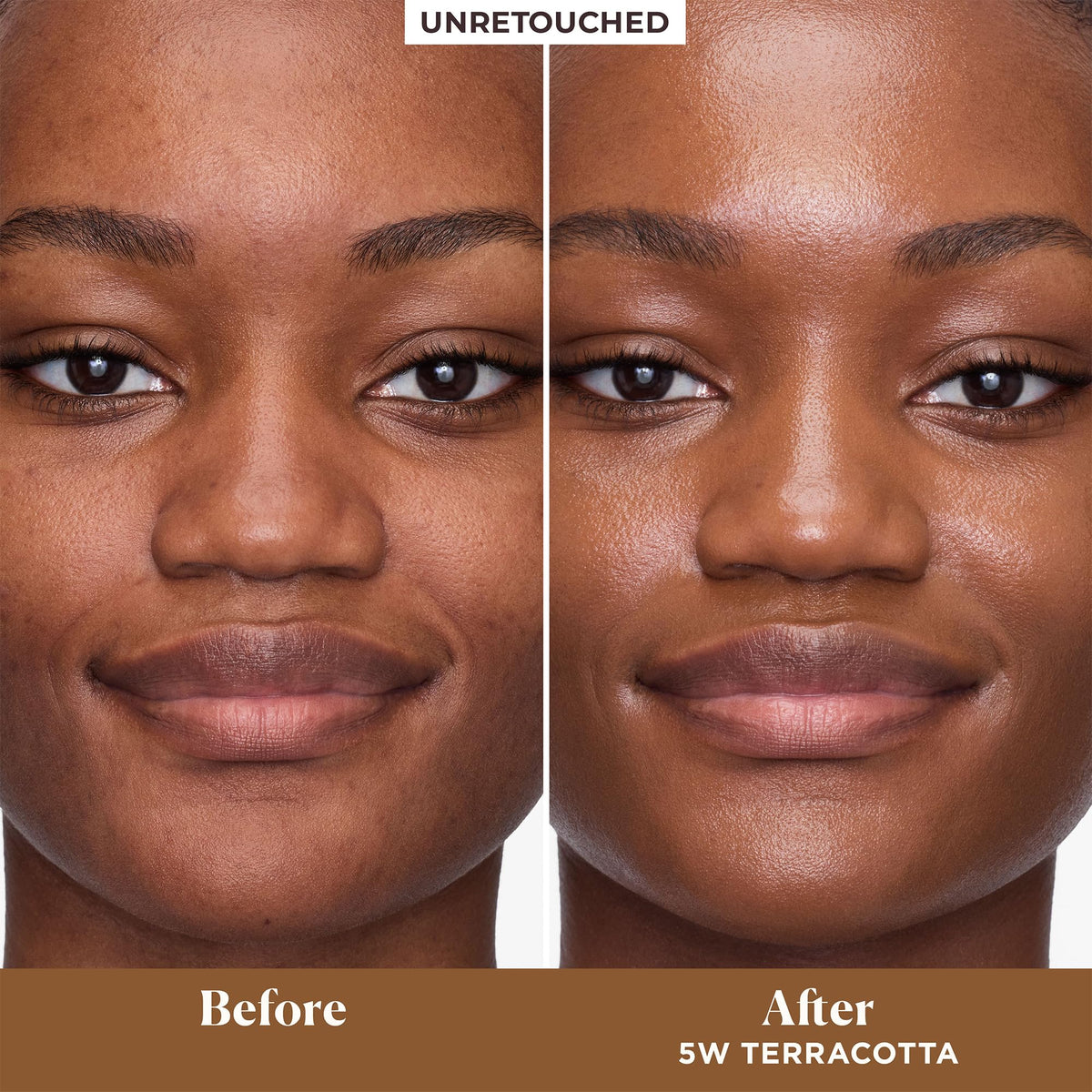 Laura Mercier Tinted Moisturizer Natural Dewy SPF 30 5W Terracotta texture close-up