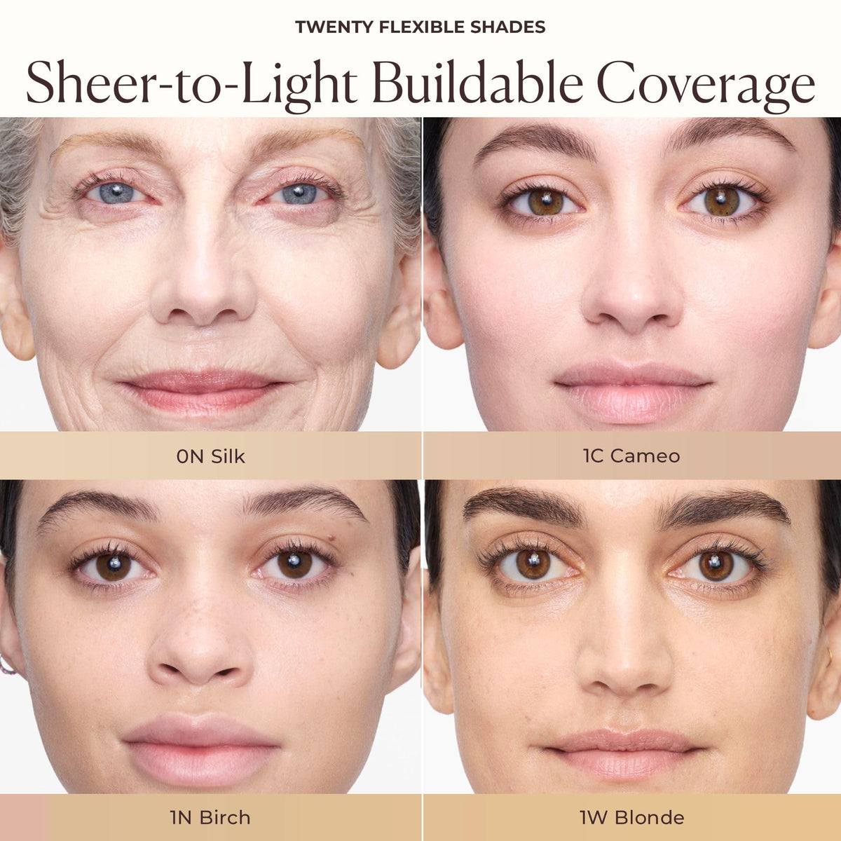 Laura Mercier Tinted Moisturizer Natural Dewy SPF 30 with makeup tools