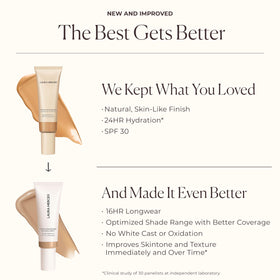 Laura Mercier Tinted Moisturizer Natural Dewy SPF 30 with natural lighting