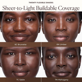 Laura Mercier Tinted Moisturizer with makeup brushes