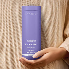 Lavender and vanilla scent bath bomb by New Miuz