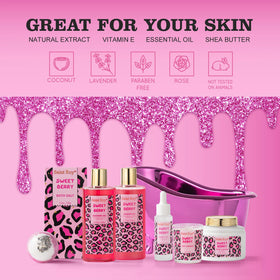 Lavender essential oil featured in the Saint Roy gift set