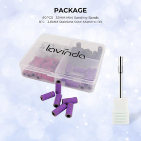 Lavinda Nail Drill Bits with 3/32 inch mandrel bit