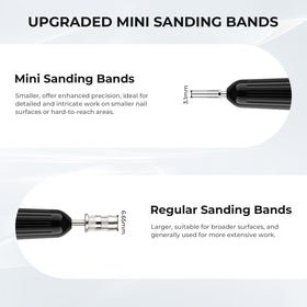 Lavinda Small Sanding Bands assorted grit options