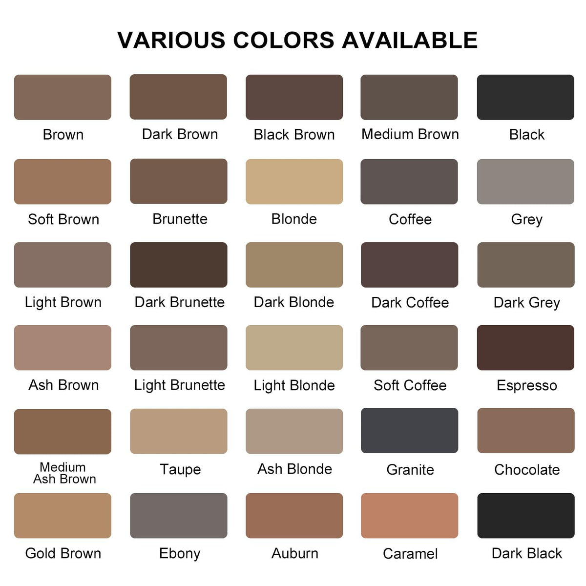 LAVONE Eyebrow Makeup Kit components laid out flat
