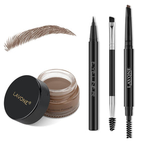 LAVONE Eyebrow Makeup Kit packaging front view