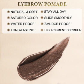 LAVONE eyebrow pencil close-up showing ultra-slim tip