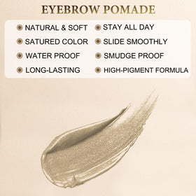 LAVONE Eyebrow Pencil in soft brown shade