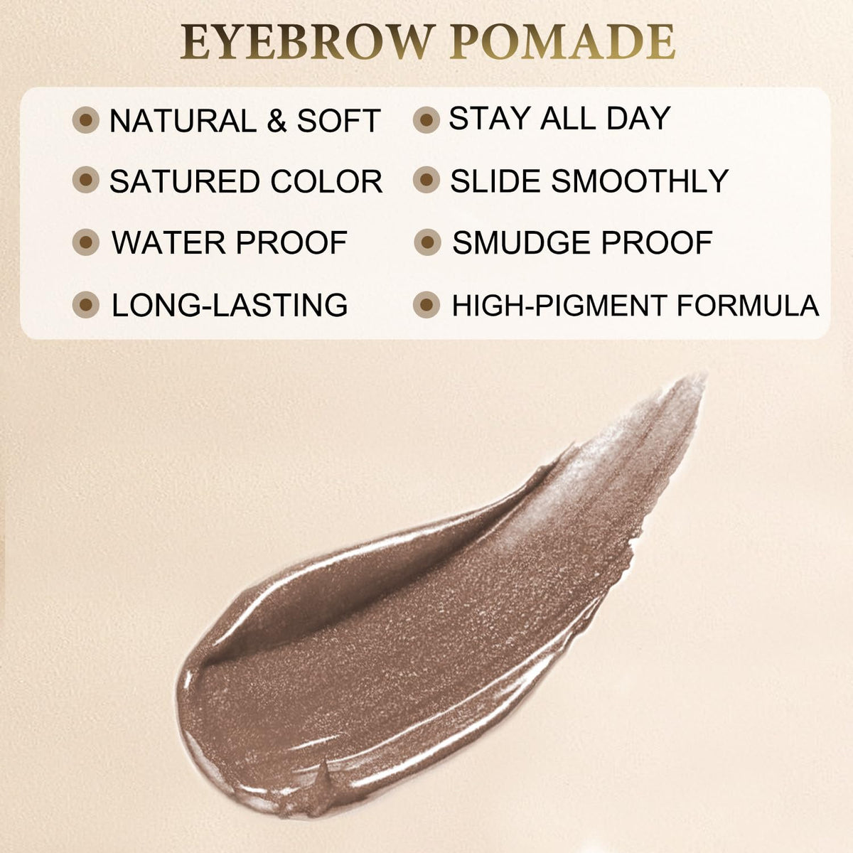 LAVONE Eyebrow Pomade in Ash Brown