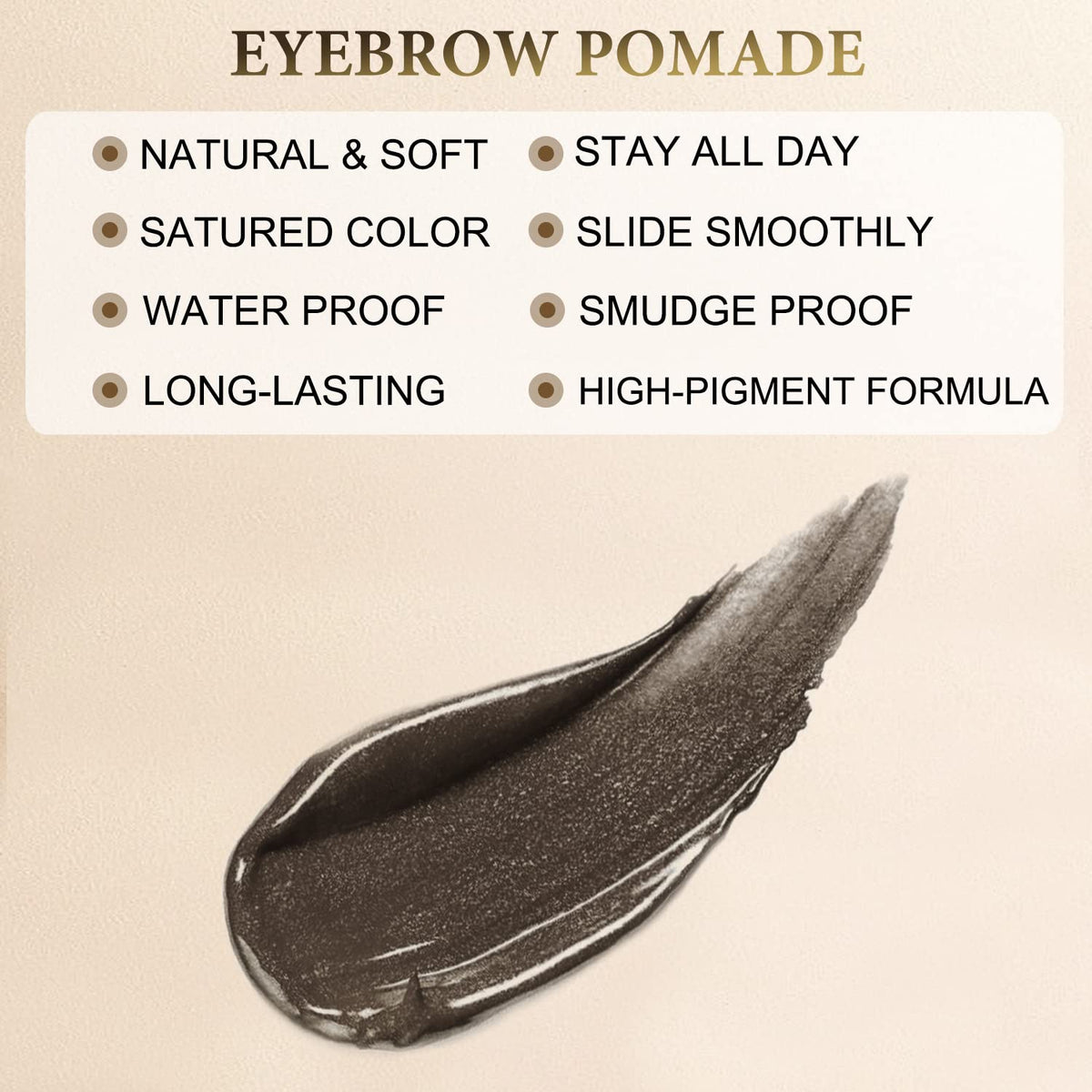 LAVONE waterproof brow pencil close-up
