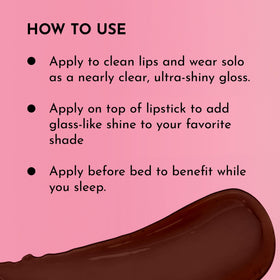 LAWLESS Forget The Filler Lip Plumper Gloss in Maple Sugar on vanity