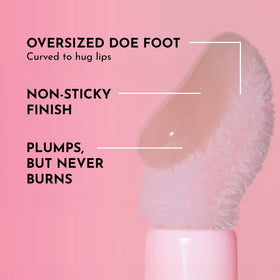 LAWLESS Forget The Filler Lip Plumper Gloss packaging side view