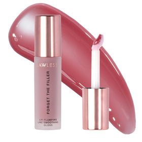 LAWLESS Forget The Filler Lip Plumper Gloss Velvet Pink front view