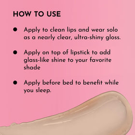 Lawless Forget the Filler Lip Plumping Gloss - Glazed with lipstick