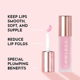 Lawless Lip Plumping Gloss Strawberry Shortcake packaging