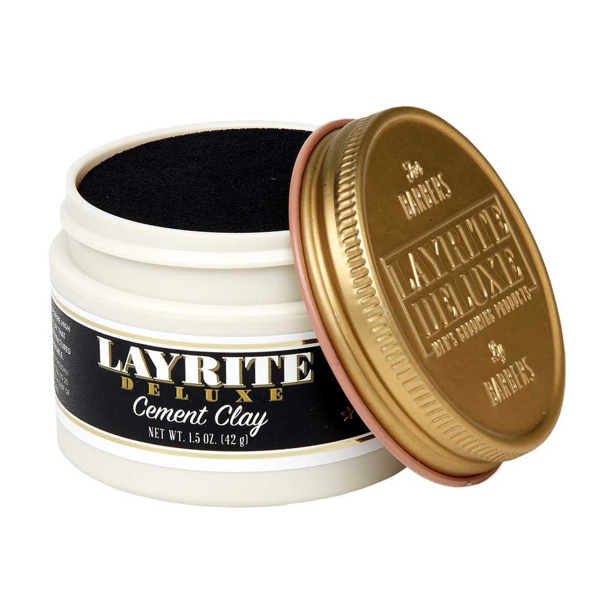 Layrite Deluxe Cement Clay 70g packaging side view