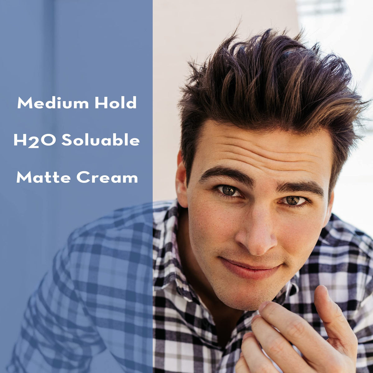 Layrite Natural Matte Cream 4.25oz with ingredients list