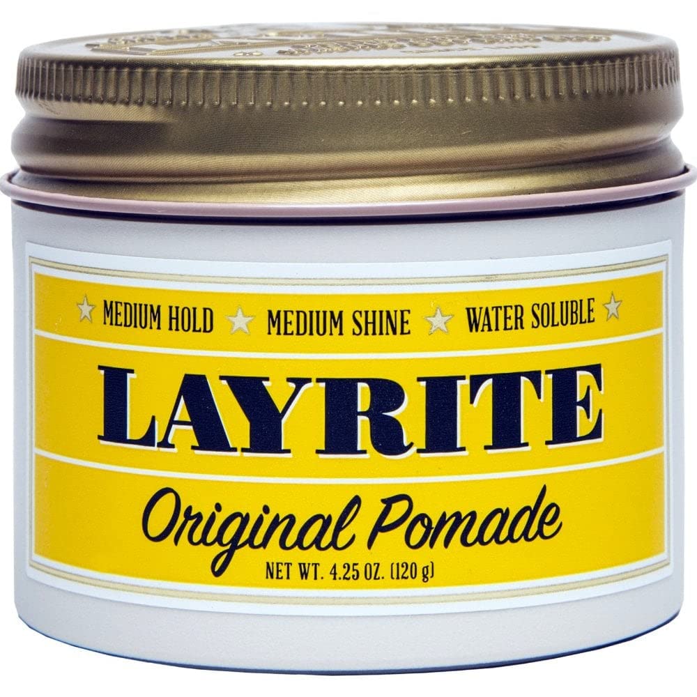 Layrite Original Pomade 4.2 Ounce front view with packaging