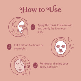 LE GUSHE Korean Collagen Face Mask lifestyle scene