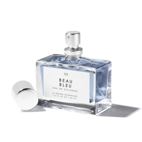 Le Monde Gourmand Beau Bleu Eau de Cologne 30ml bottle side view
