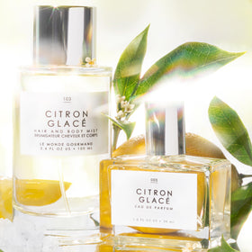 Le Monde Gourmand Citron Glacé Hair & Body Mist 100ml close-up