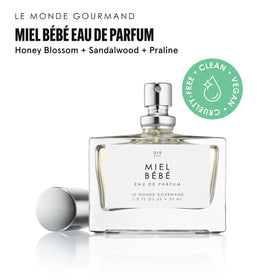Le Monde Gourmand Miel Bébé Eau de Parfum bottle side view