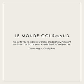 Le Monde Gourmand Nectar de Passion Eau de Parfum 30ml with floral background