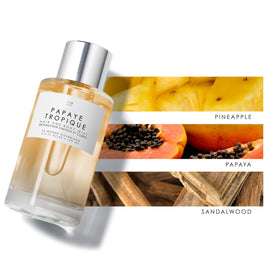 Le Monde Gourmand Papaye Tropique Hair & Body Mist spray application