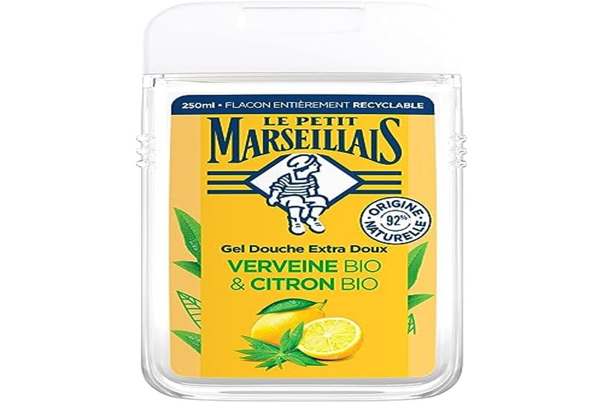 Le Petit Marseillais Verbena & Lemon Shower Gel 250ml front view