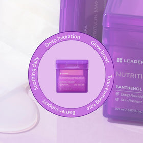 LEADERS Nutrition Ampoule Toner Pad lifestyle shot