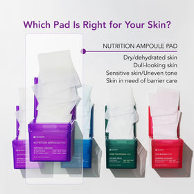 LEADERS Nutrition Ampoule Toner Pad opened with pads visible