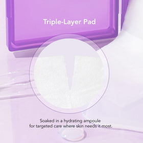 LEADERS Nutrition Ampoule Toner Pad with ingredients list