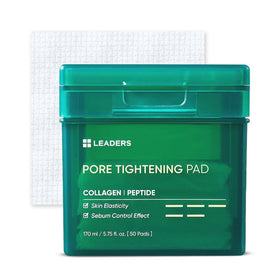 LEADERS Pore Tightening Toner Pad front view with packaging