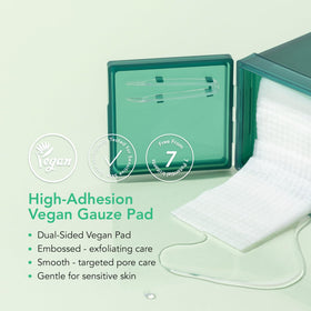 LEADERS Pore Tightening Toner Pad plain side close-up
