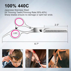 Leather case for Sirabe hair cutting tools
