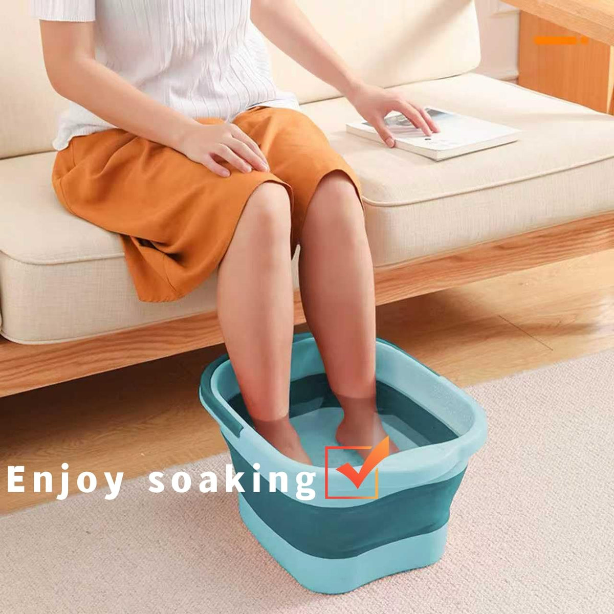 Leemeimei Foot Bath with essential oils added