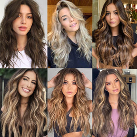 LEEONS clip-in hair extensions showing secure clips